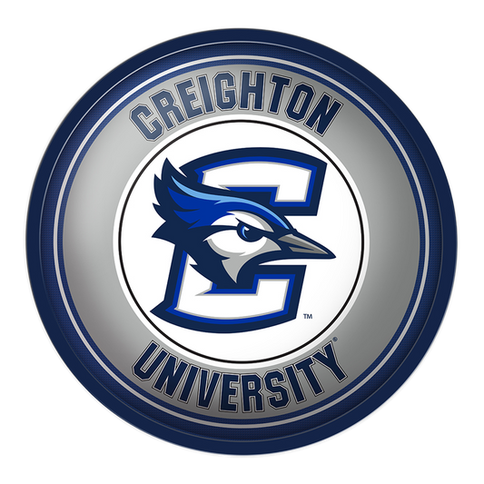 Creighton Blue Jays Modern Disc Wall Sign