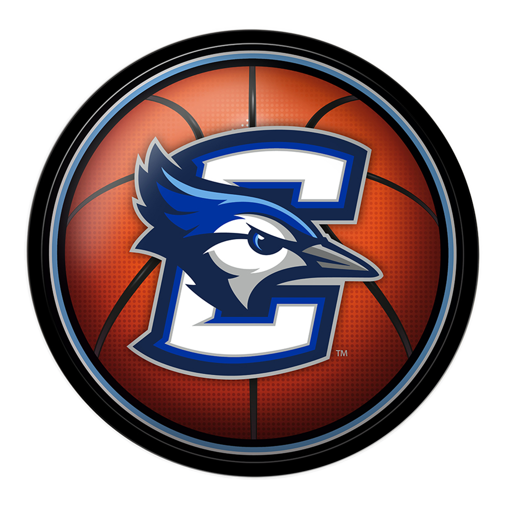 Creighton Blue Jays Basketball Modern Disc Wall Sign