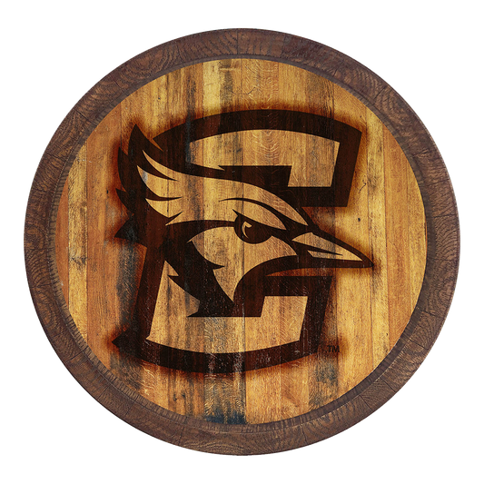 Creighton Blue Jays Branded Barrel Top Sign