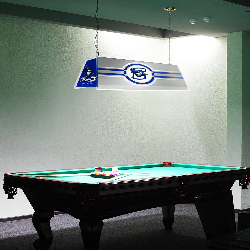 Creighton Blue Jays Edge Glow Pool Table Light Room View
