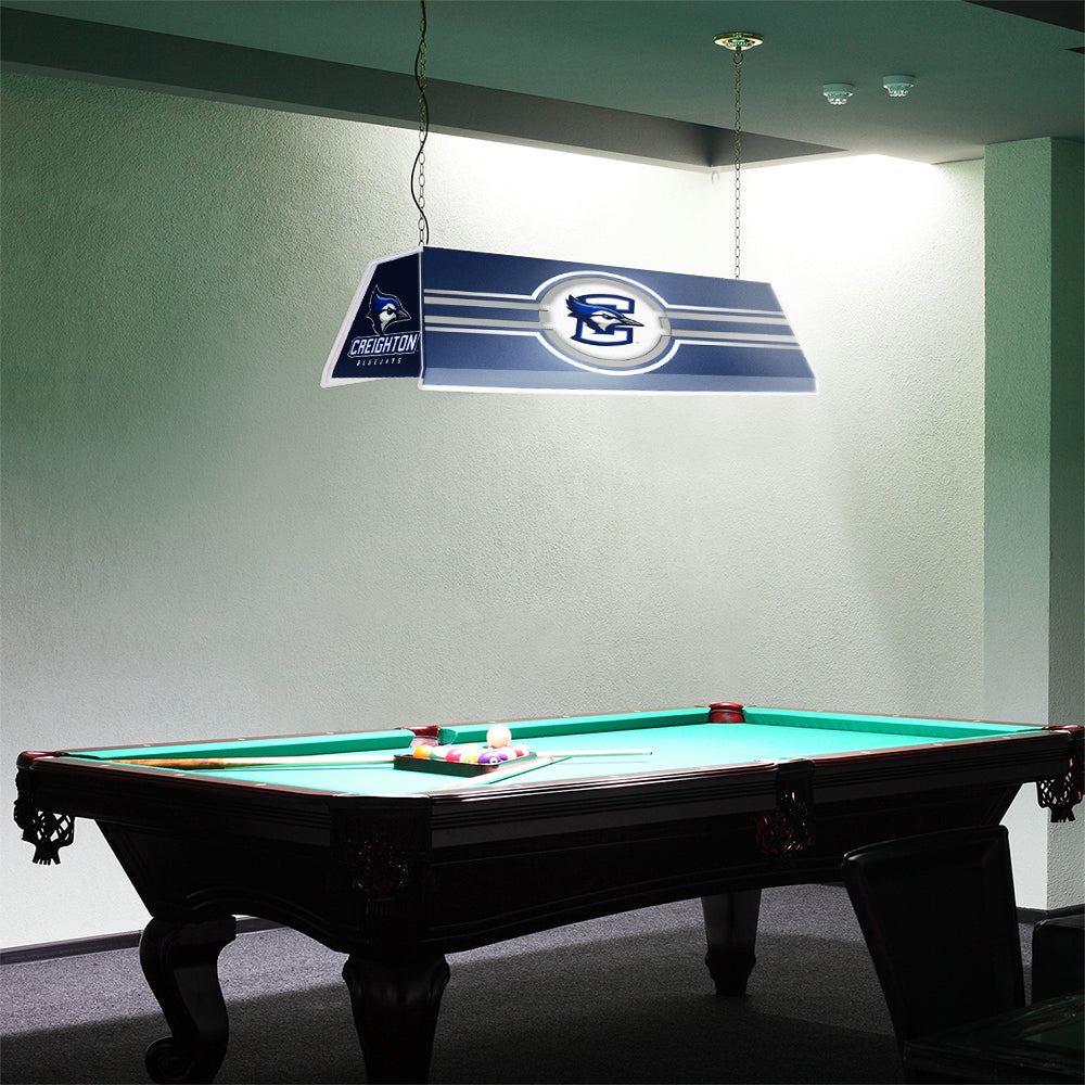 Creighton Blue Jays Edge Glow Pool Table Light Room View