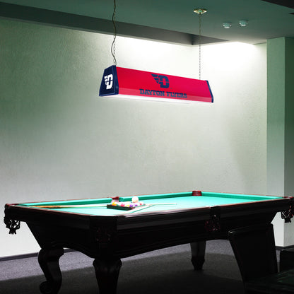 Dayton Flyers Standard Pool Table Light Room View