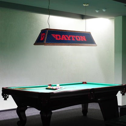 Dayton Flyers Premium Pool Table Light Room View