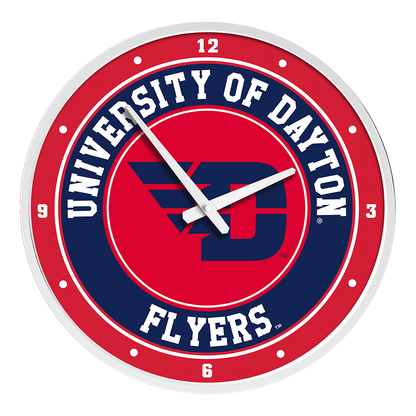 Dayton Flyers Round Wall Clock