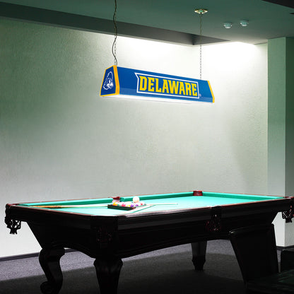 Delaware Blue Hens Standard Pool Table Light Room View