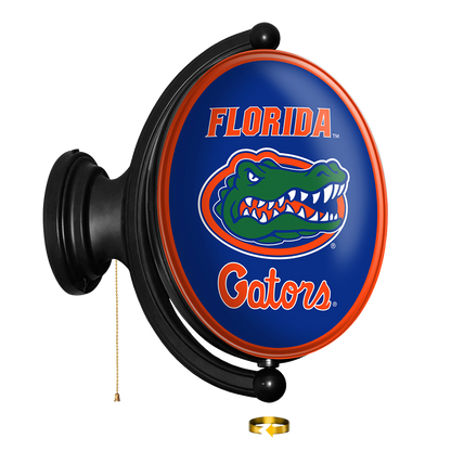 Florida Gators Oval Rotating Wall Sign