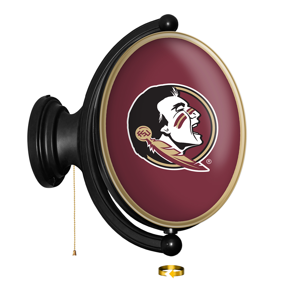 Florida State Seminoles Oval Rotating Wall Sign