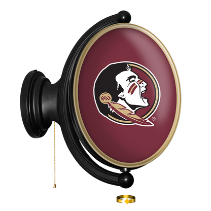 Florida State Seminoles Oval Rotating Wall Sign