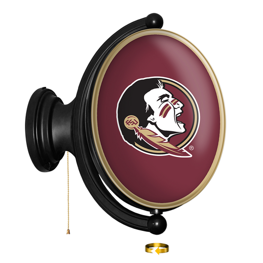 Florida State Seminoles Oval Rotating Wall Sign