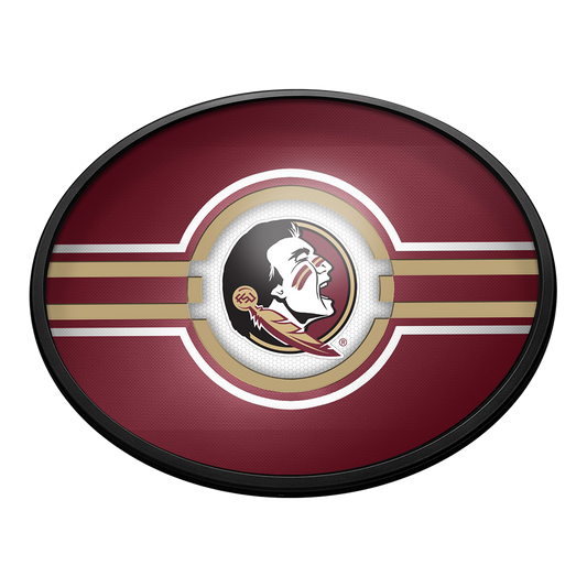 Florida State Seminoles Slimline Oval Lighted Wall Sign
