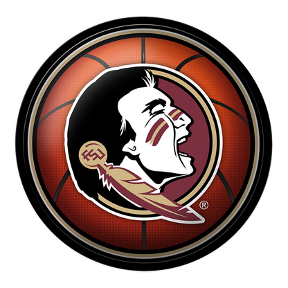 Florida State Seminoles Basketball Modern Disc Wall Sign