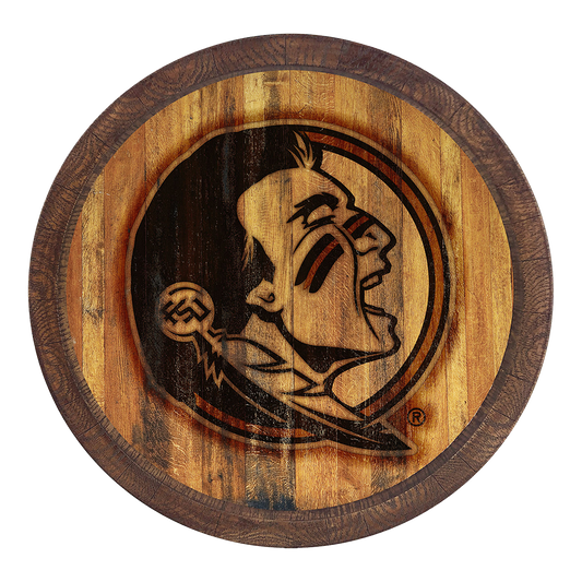 Florida State Seminoles Branded Barrel Top Sign