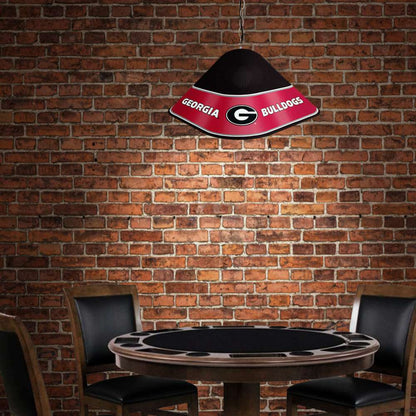 Georgia Bulldogs Game Table Light Room View