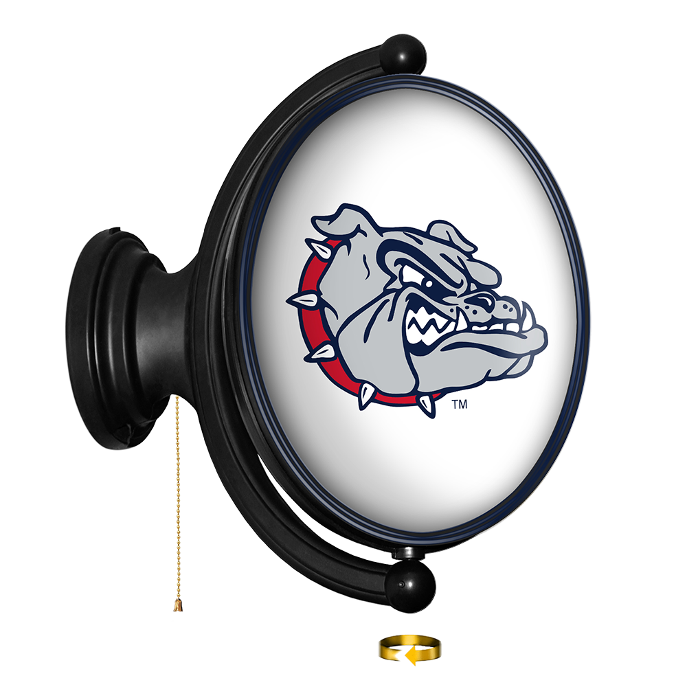 Gonzaga Bulldogs Oval Rotating Wall Sign