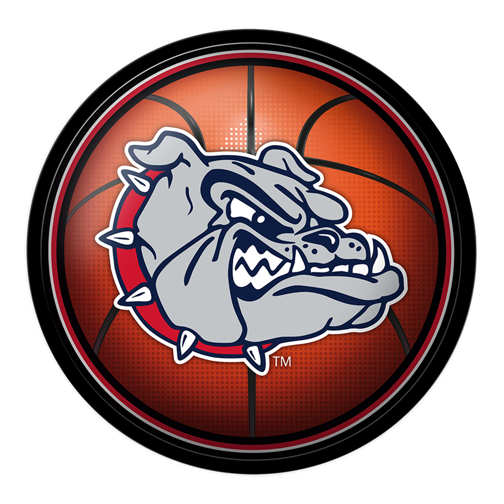 Gonzaga Bulldogs Basketball Modern Disc Wall Sign