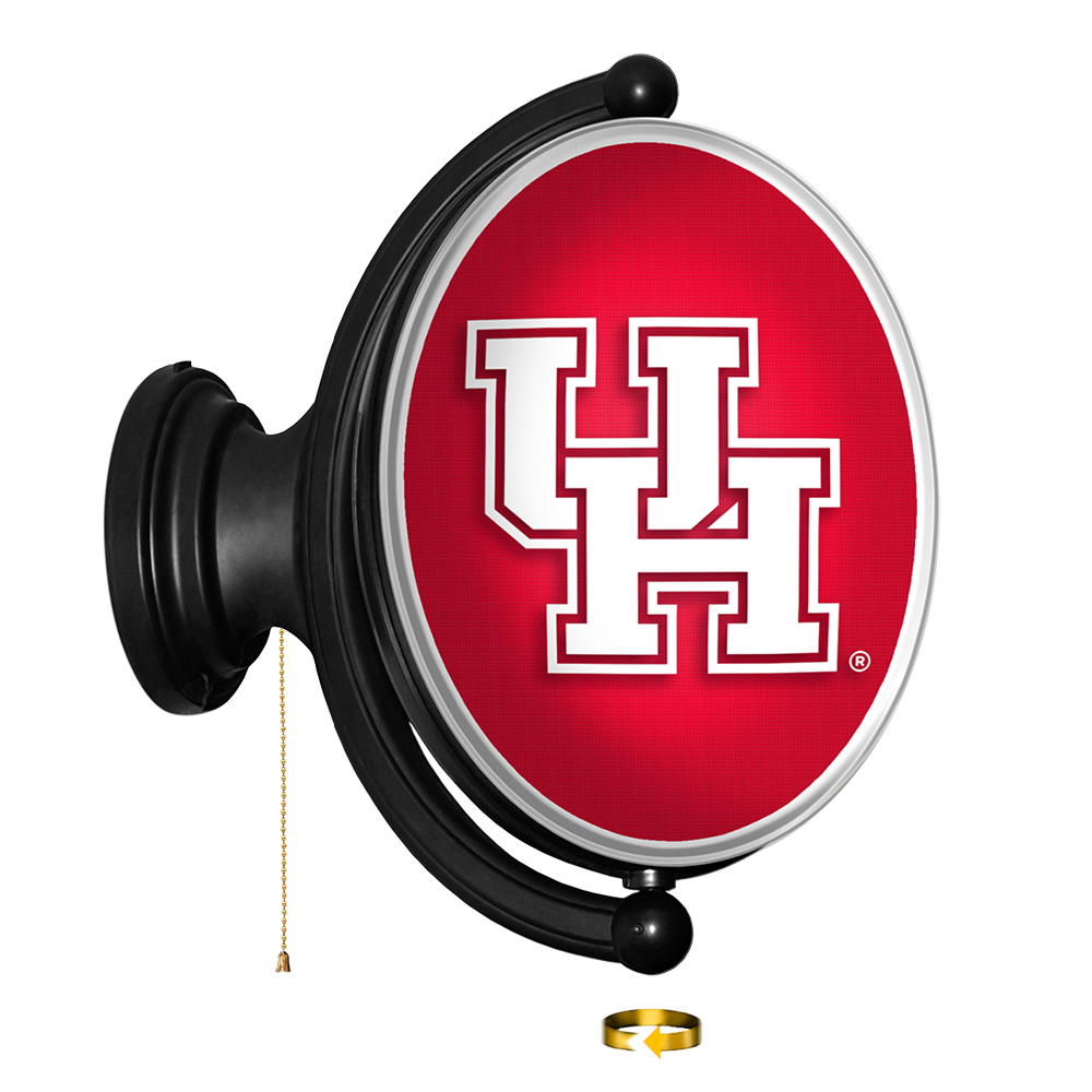 Houston Cougars Oval Rotating Wall Sign