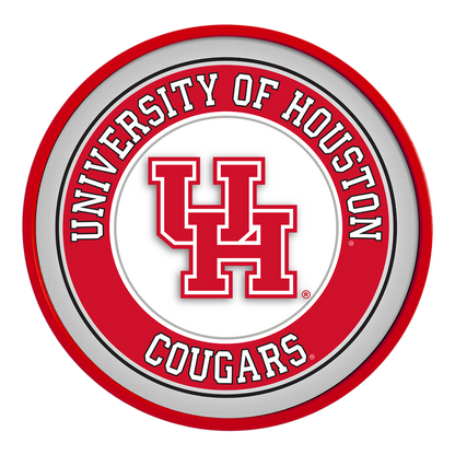 Houston Cougars Modern Disc Wall Sign