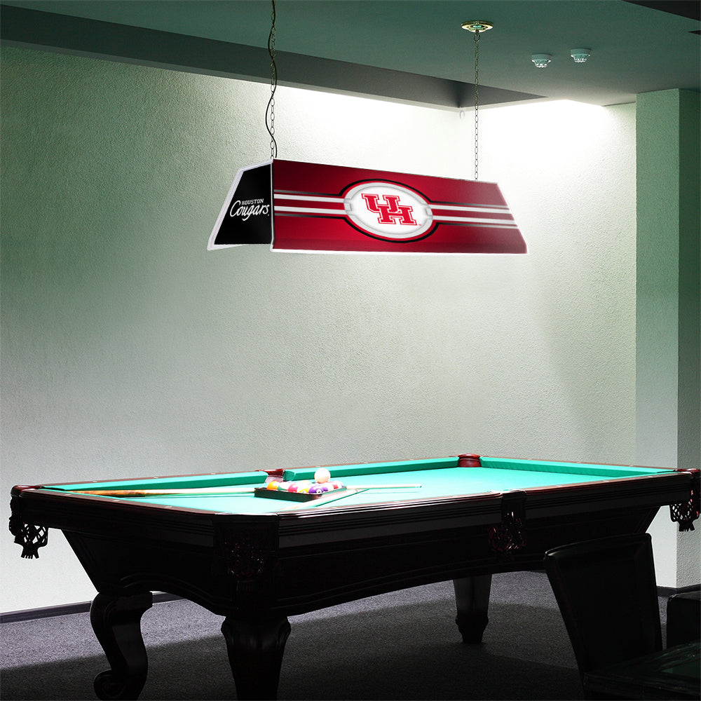 Houston Cougars Edge Glow Pool Table Light Room View