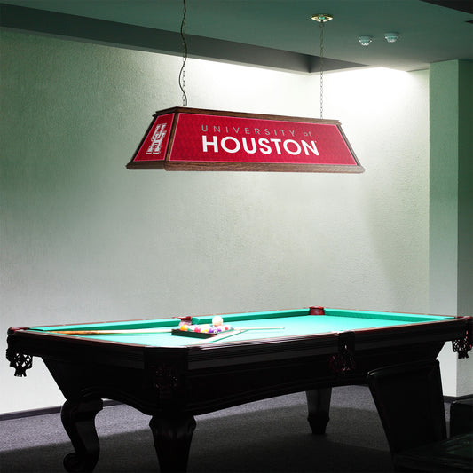 Houston Cougars Premium Pool Table Light Room View