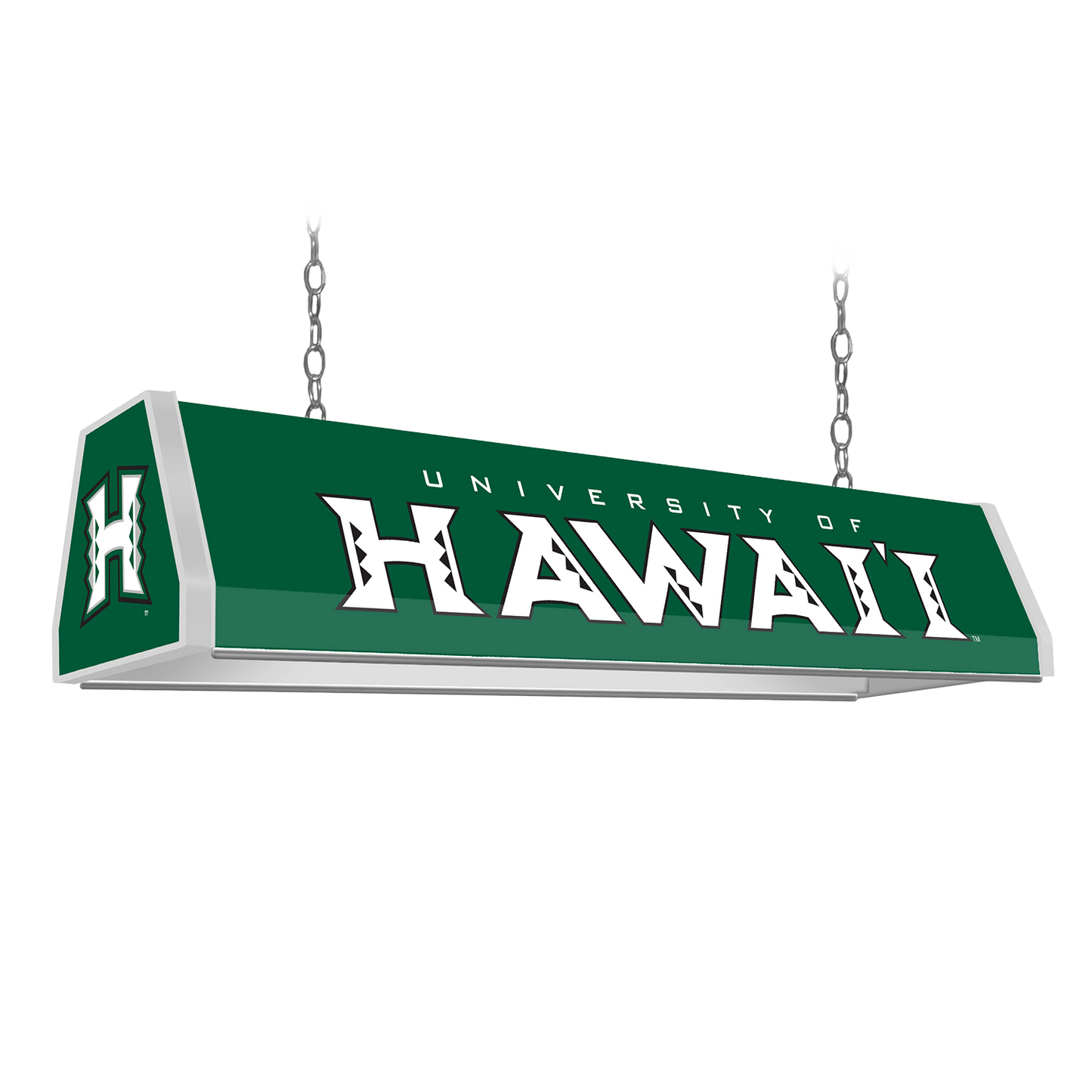 Hawaii Warriors Standard Pool Table Light