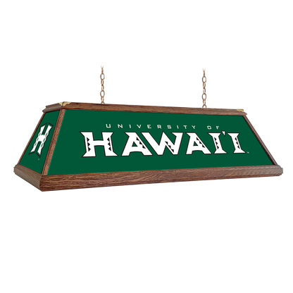 Hawaii Warriors Premium Pool Table Light