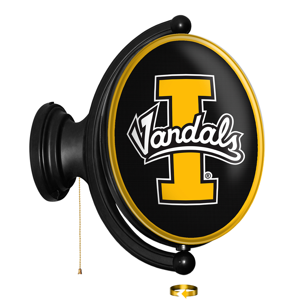 Idaho Vandals Oval Rotating Wall Sign