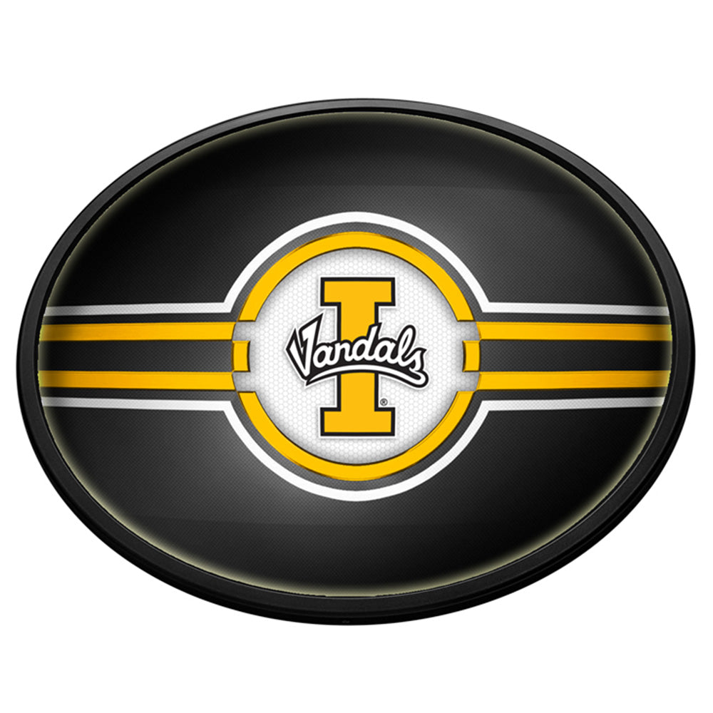 Idaho Vandals Slimline Oval Lighted Wall Sign