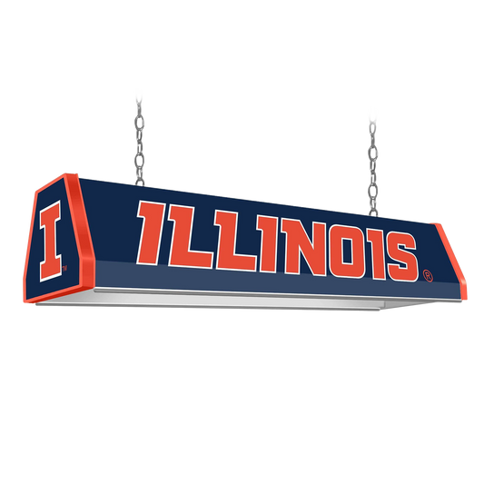 Illinois Fighting Illini Standard Pool Table Light