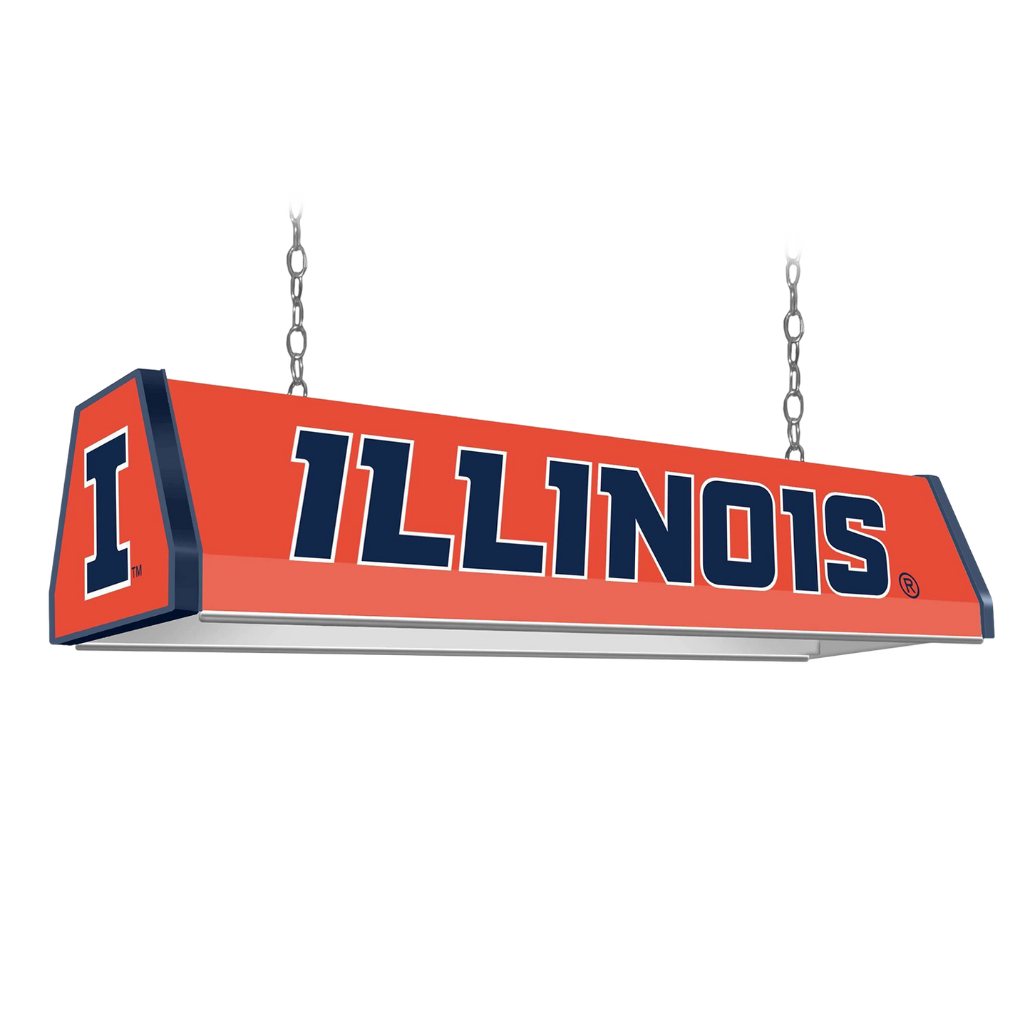 Illinois Fighting Illini Standard Pool Table Light