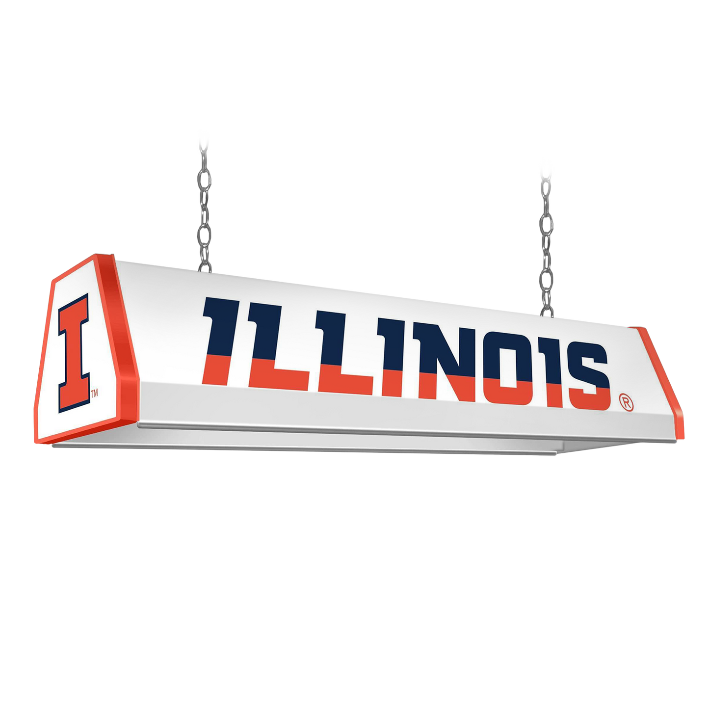 Illinois Fighting Illini Standard Pool Table Light