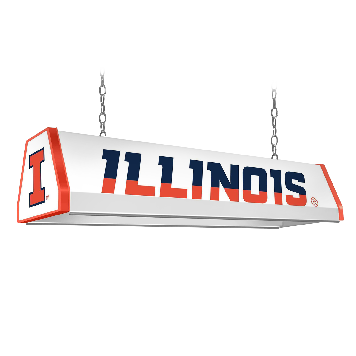 Illinois Fighting Illini Standard Pool Table Light