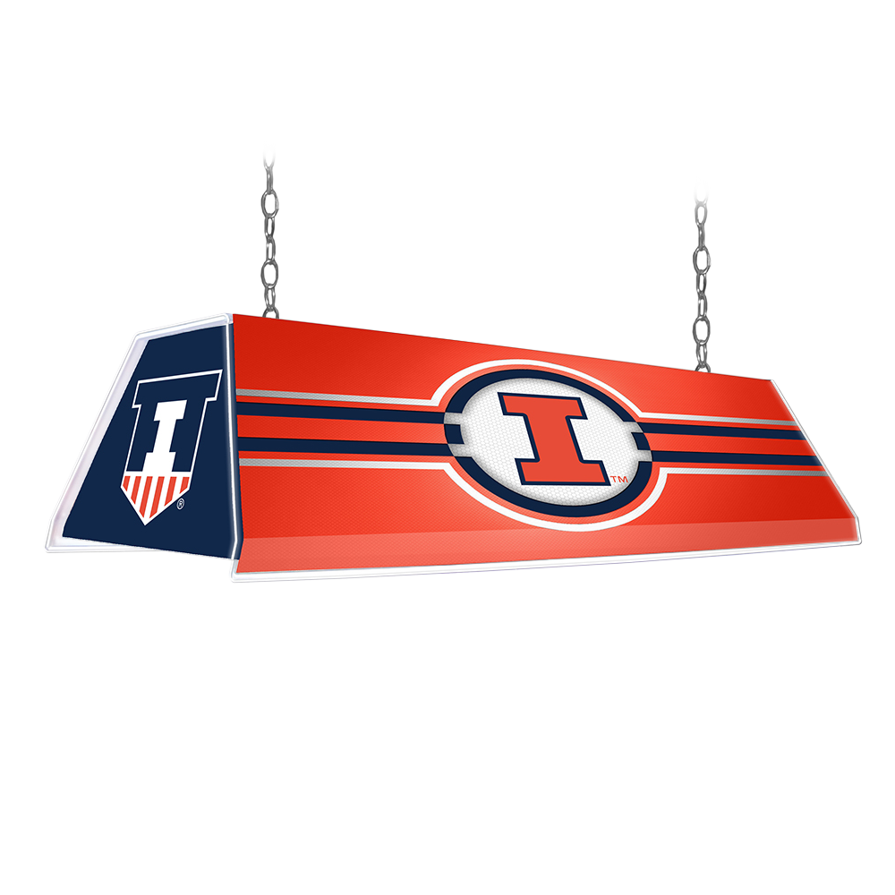 Illinois Fighting Illini Edge Glow Pool Table Light