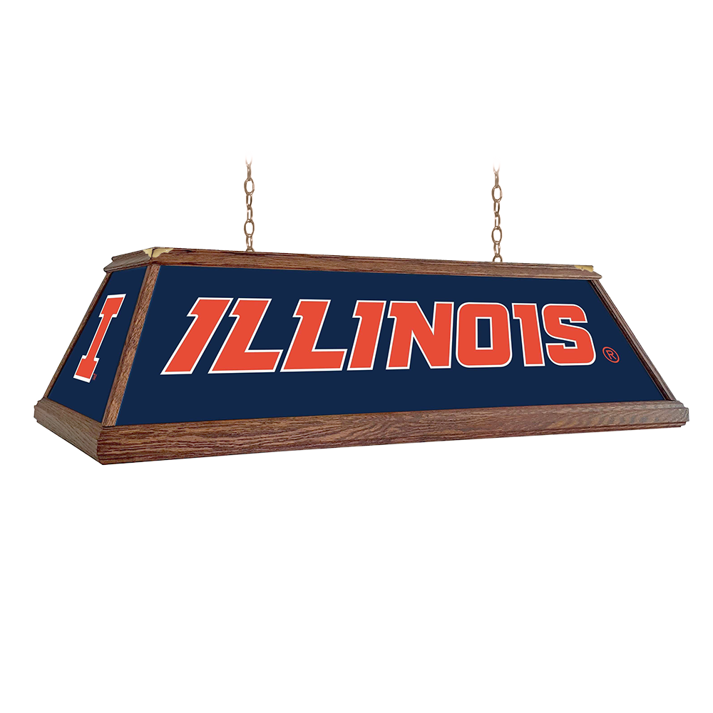 Illinois Fighting Illini Premium Pool Table Light