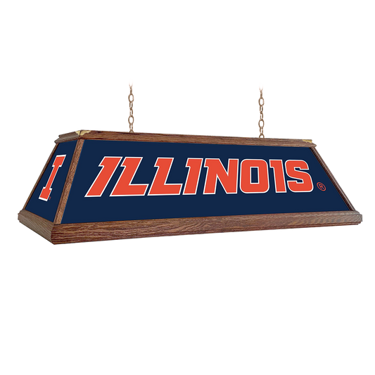 Illinois Fighting Illini Premium Pool Table Light