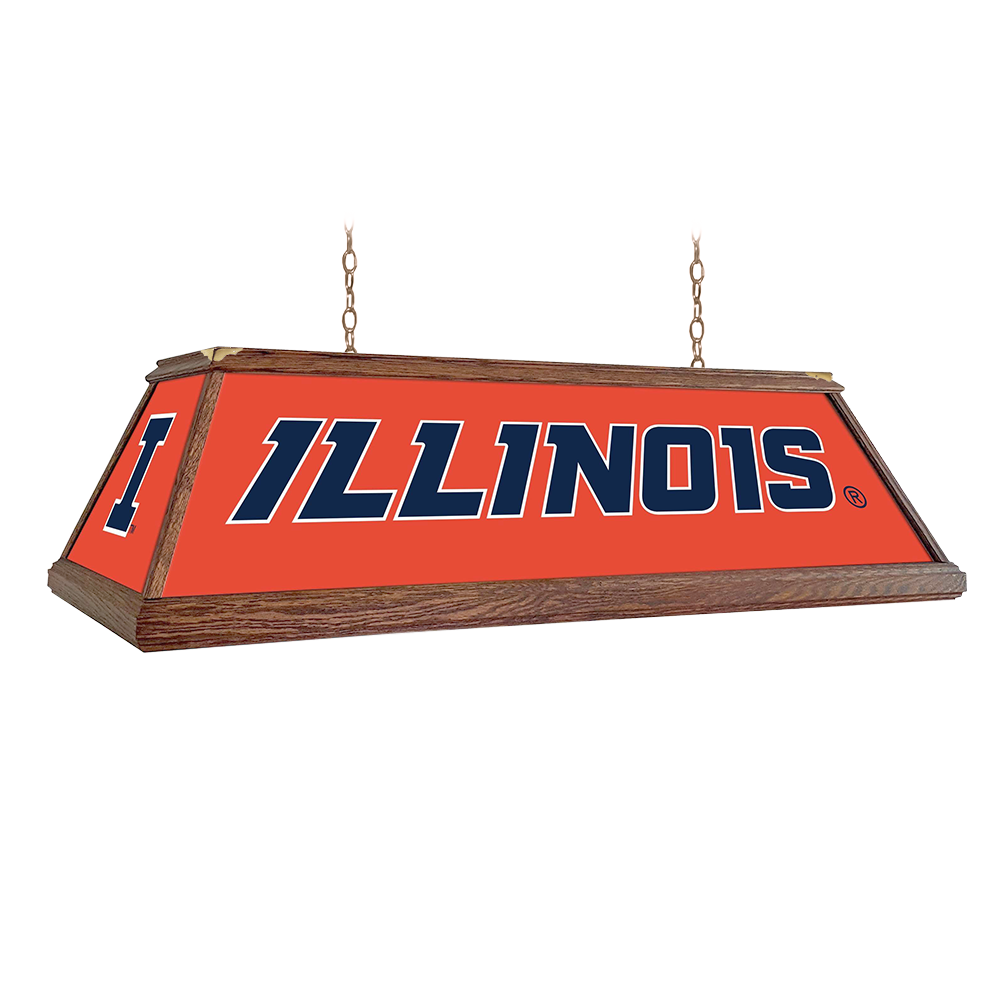 Illinois Fighting Illini Premium Pool Table Light