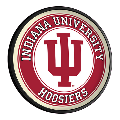 Indiana Hoosiers Slimline Round Lighted Wall Sign