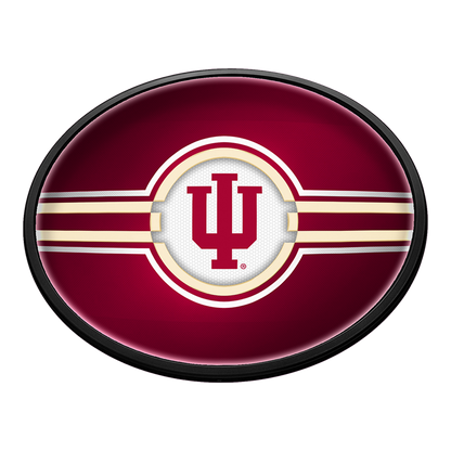 Indiana Hoosiers Slimline Oval Lighted Wall Sign