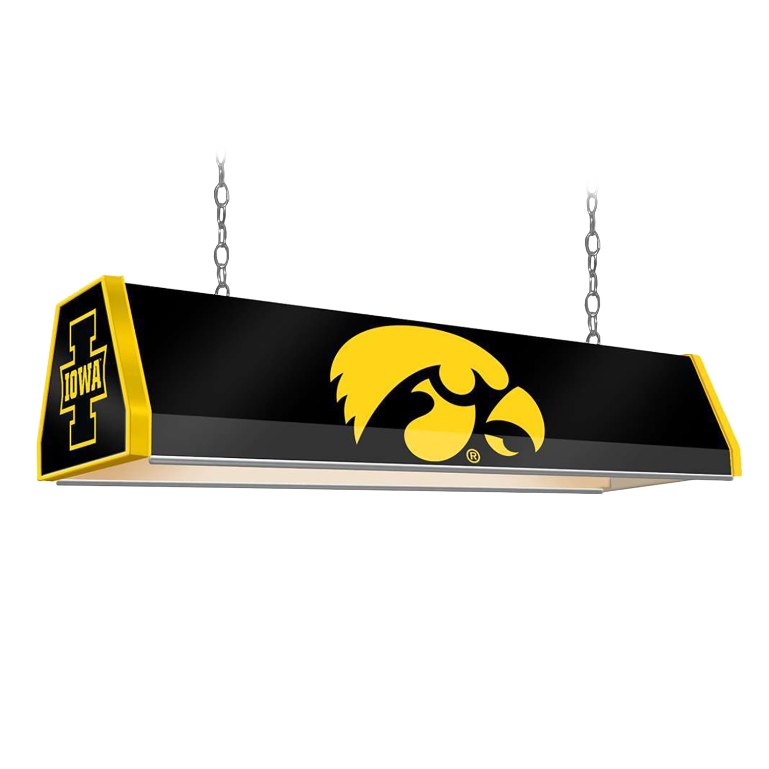 Iowa Hawkeyes Standard Pool Table Light