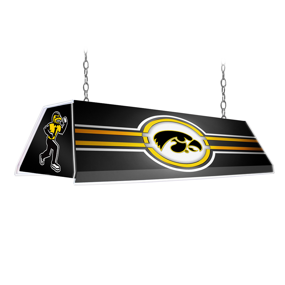 Iowa Hawkeyes Edge Glow Pool Table Light