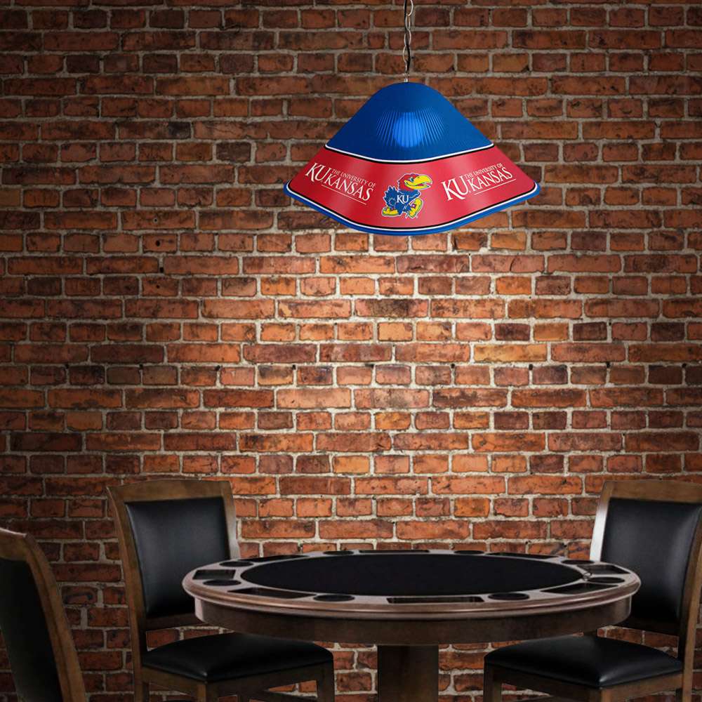 Kansas Jayhawks Game Table Light Room View