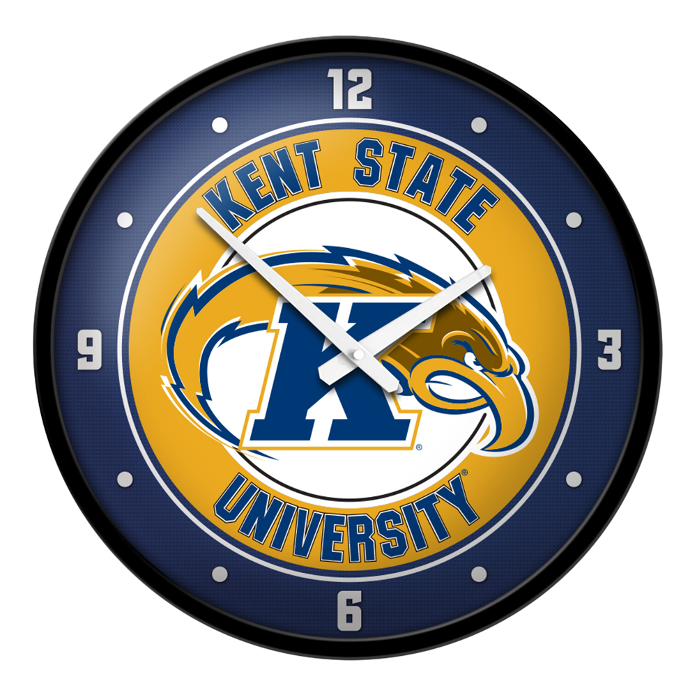 Kent State Golden Flashes Round Wall Clock