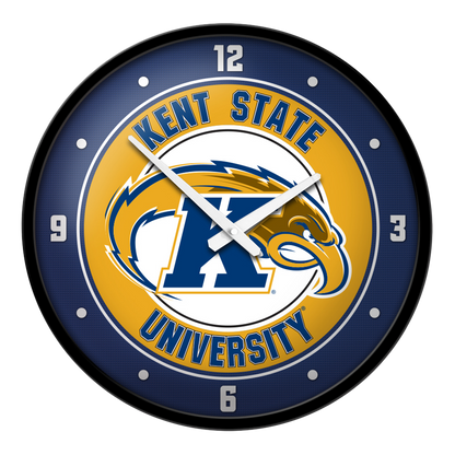 Kent State Golden Flashes Round Wall Clock
