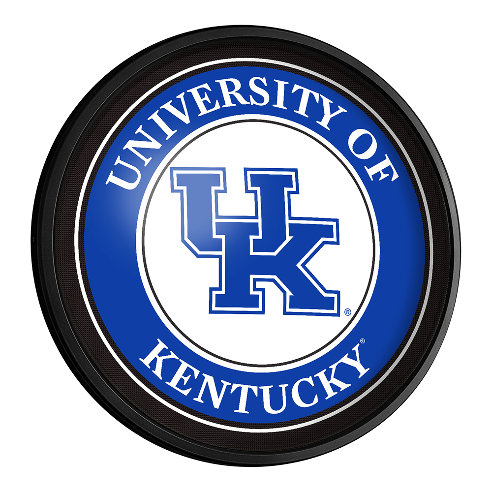 Kentucky Wildcats Slimline Round Lighted Wall Sign