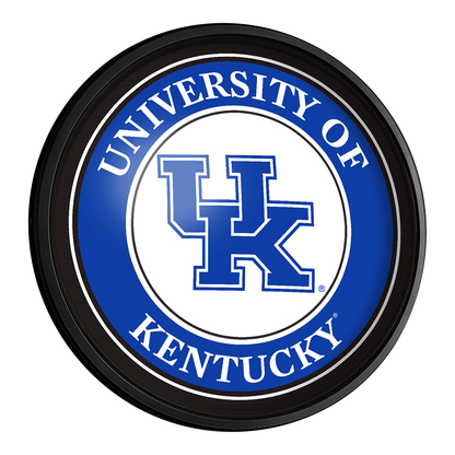 Kentucky Wildcats Slimline Round Lighted Wall Sign