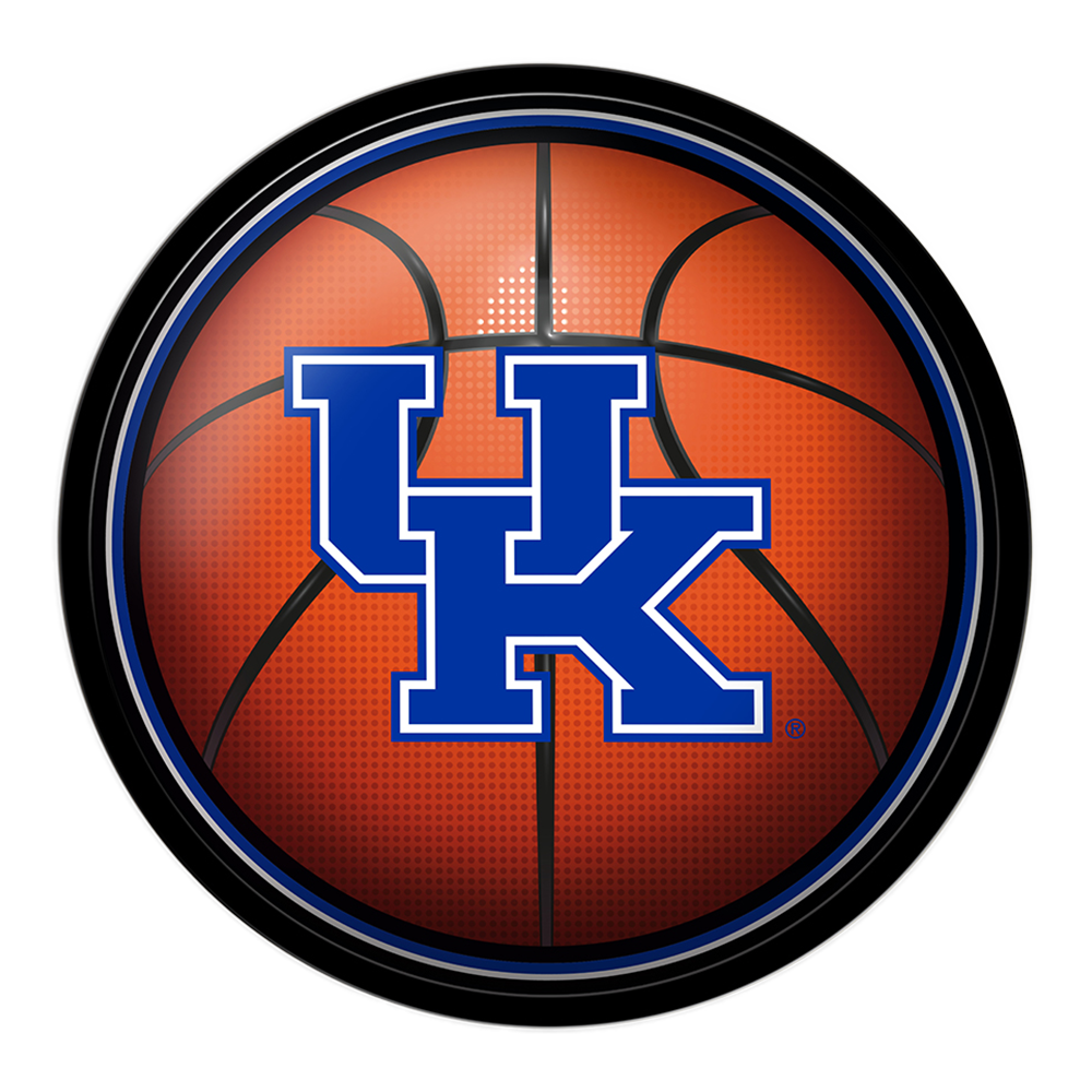 Kentucky Wildcats Basketball Modern Disc Wall Sign