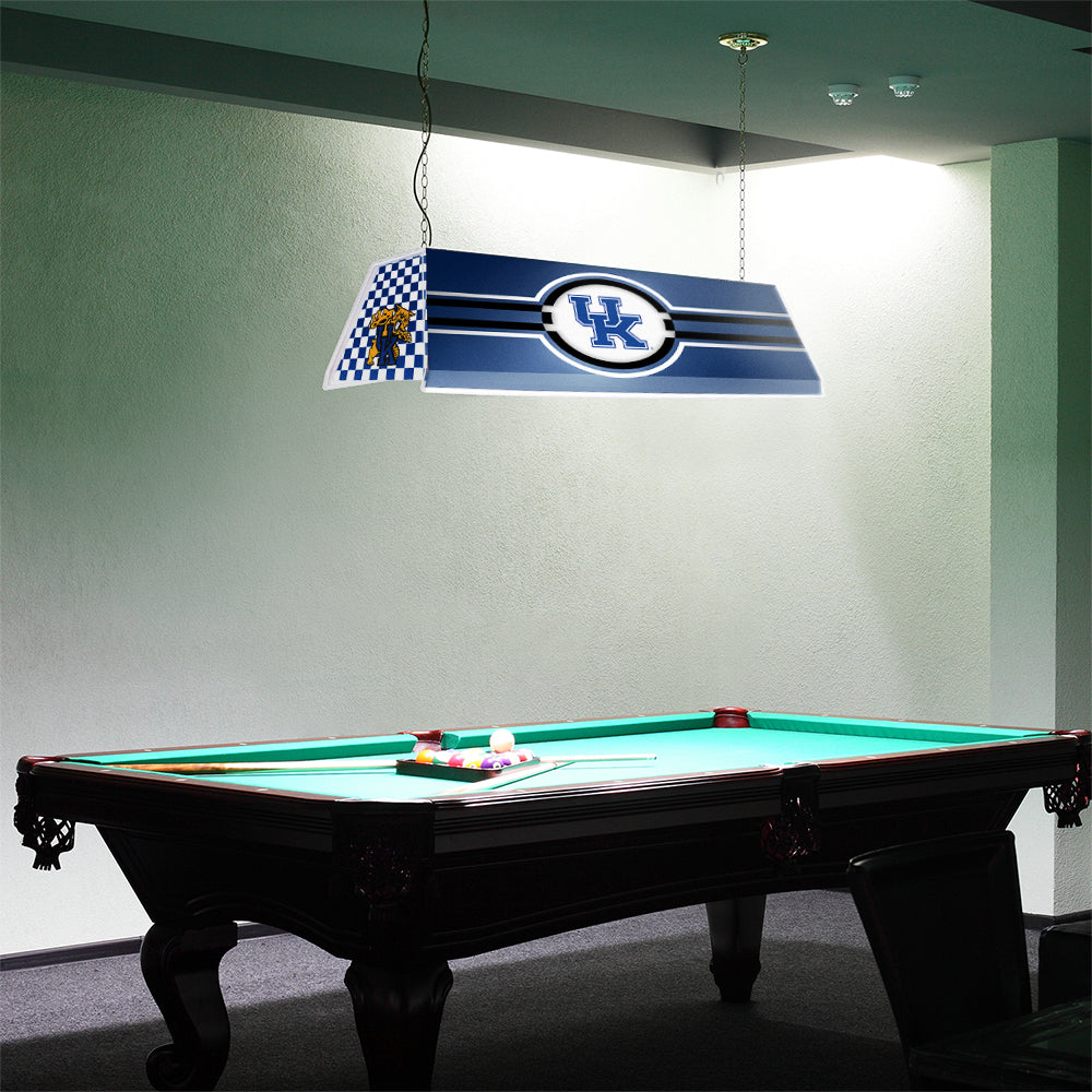 Kentucky Wildcats Edge Glow Pool Table Light Room View
