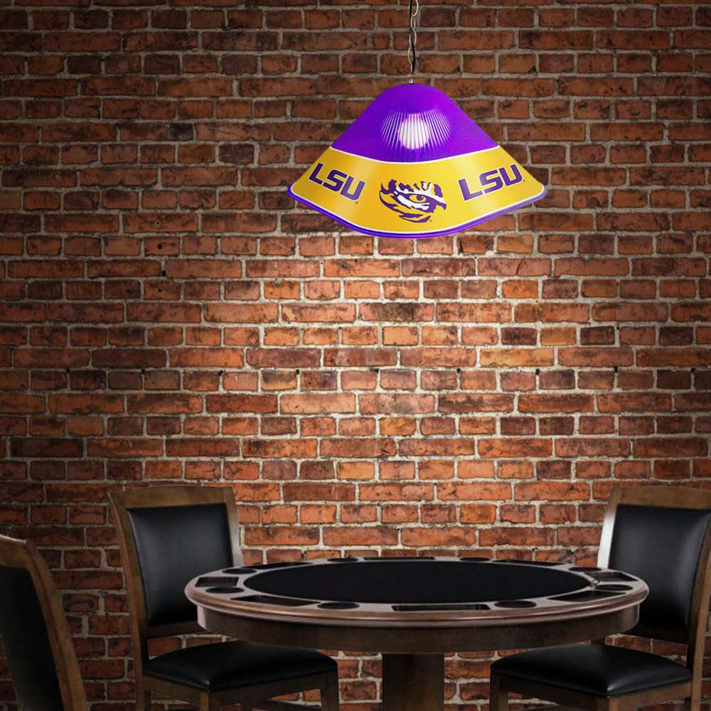 LSU Tigers Game Table Light Room View