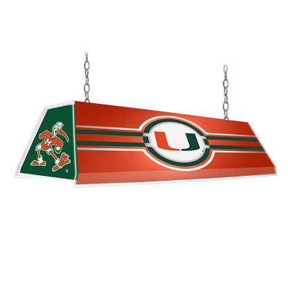 Miami Hurricanes Edge Glow Pool Table Light