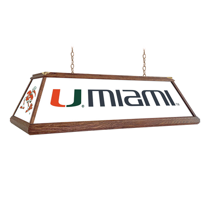Miami Hurricanes Premium Pool Table Light