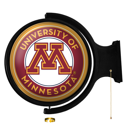 Minnesota Golden Gophers Round Rotating Wall Sign